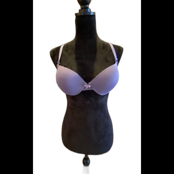 Bra Strapless or W/ Straps Sexy Lacy Slightly Padded  Underwire  Size  ? 34B - Picture 1 of 10